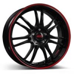 Jante Aliaj DOTZ Shift pinstripe red 7x17 5x112 CB:70 ET:48