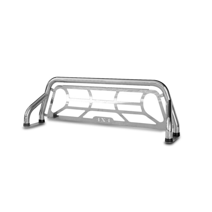 Rollbar Mitsubishi L200 Triton 10-14 din otel inoxidabil - ARP ANGEL, chrome - imagine 4