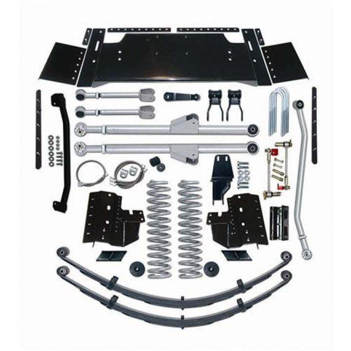 re6300 Kit lift +140mm Extreme-Duty Long Arm Rubicon Express - imagine 1