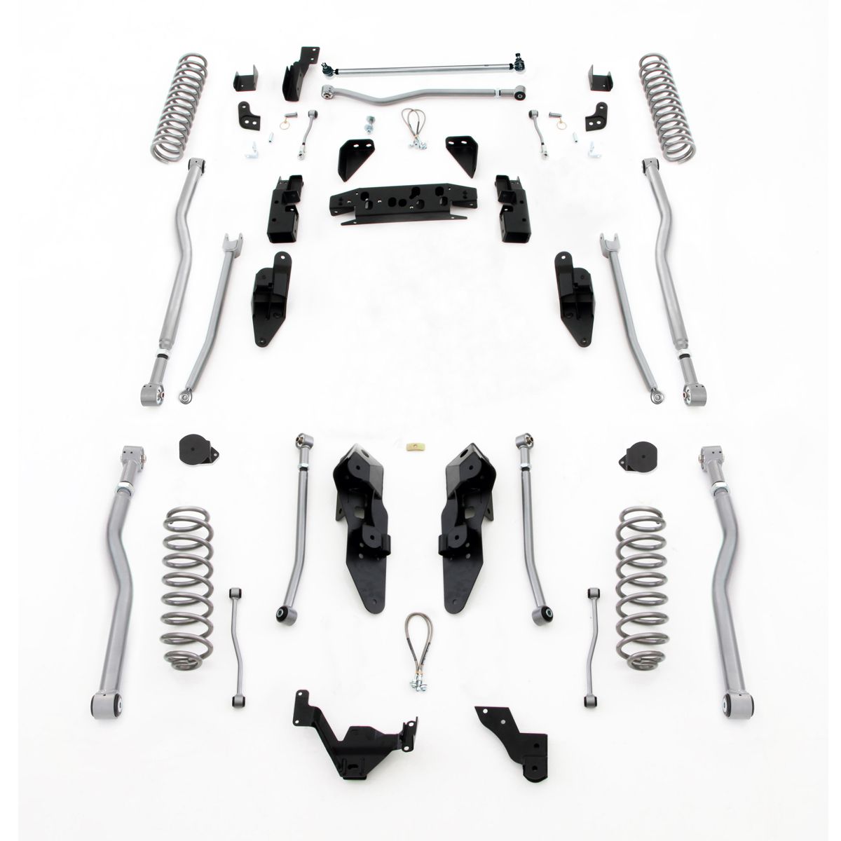 rejk4443-3 Kit Upgrade Long Arm - 4-Link- Rubicon Express Lift +90mm - imagine 1