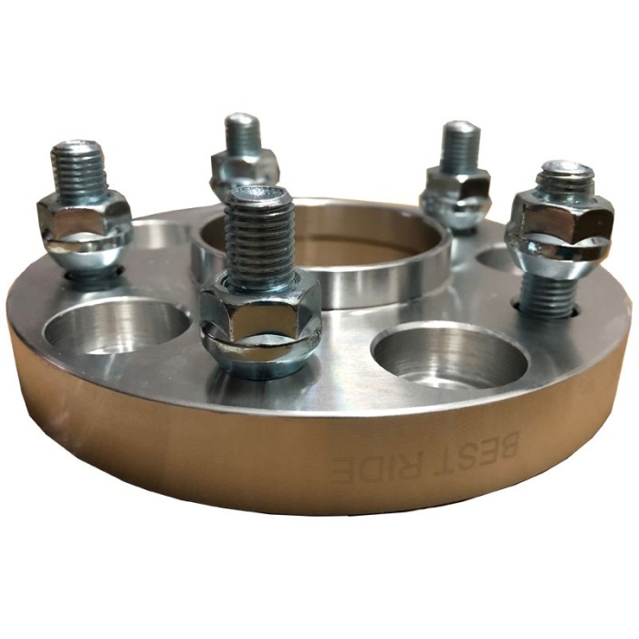 Flanse distantiere roti Renault 5x114,3 CB 66.1 M12x1.5 15mm cu inel de centrare - imagine 2