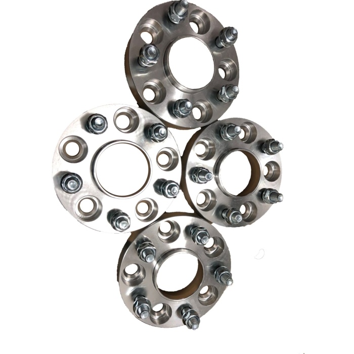 Flanse distantiere roti Renault 5x114,3 CB 66.1 M12x1.5 15mm cu inel de centrare - imagine 3
