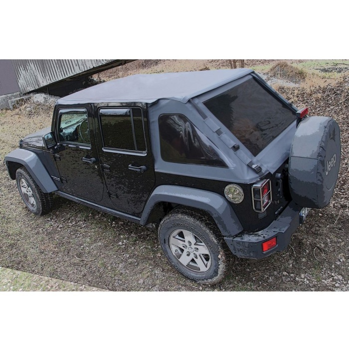 Soft Top Bowless - Suntop - Jeep Wrangler JK 4 usi - imagine 2