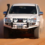Bullbar ARB Deluxe cu suport troliu - Toyota Land Cruiser J120 - imagine 3