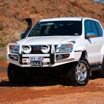Bullbar ARB Deluxe cu suport troliu - Toyota Land Cruiser J120 - imagine 2