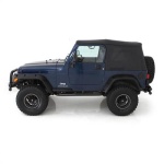 Praguri laterale Jeep Wrangler TJ - Smittybilt Sure Step Black - imagine 2