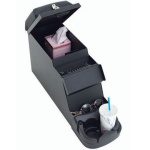 Consola / Cotiera  centrala Security Stereo Smittybilt  Gri – Jeep Wrangler YJ - imagine 3