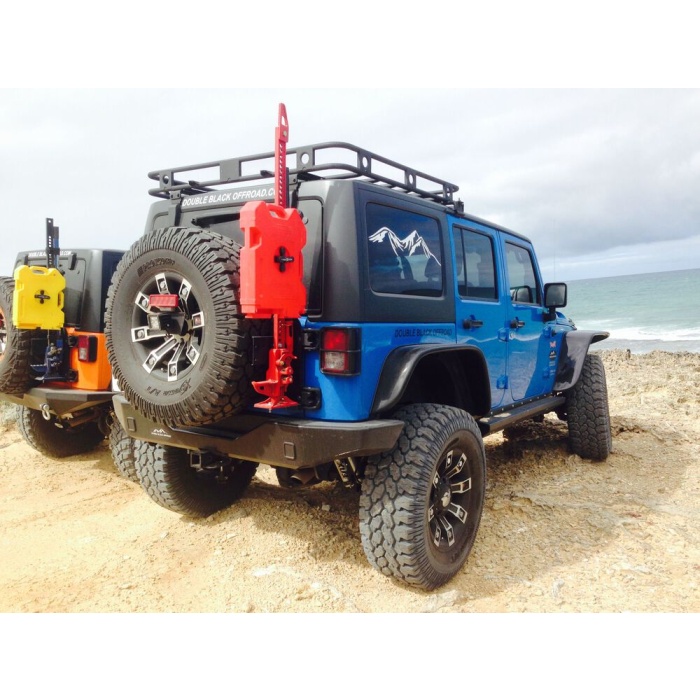 Roof Rack SMITTYBILT Defender - Jeep Wrangler JK 4 usi - imagine 5