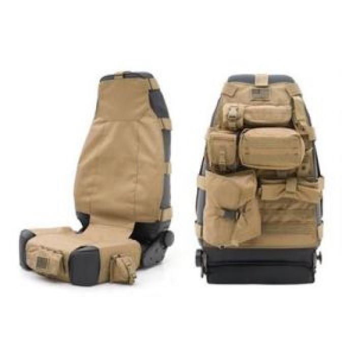 Husa impermeabila scaun fata crem Smittybilt G.E.A.R. - Jeep Cherokee XJ - imagine 2