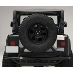 Bara spate Jeep Wrangler TJ cu suport pentru roata de rezerva SMITTYBILT SRC - imagine 4