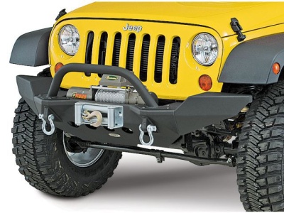 Bullbar - partea centrala - Jeep Wrangler JK - Smittybilt XRC M.O.D - imagine 4