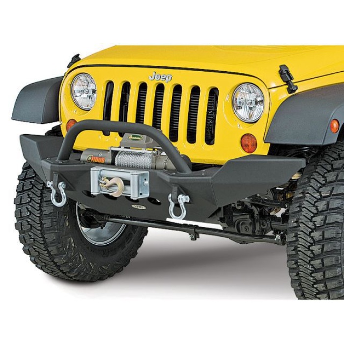 Bullbar - partea centrala - Jeep Wrangler JK - Smittybilt XRC M.O.D - imagine 4