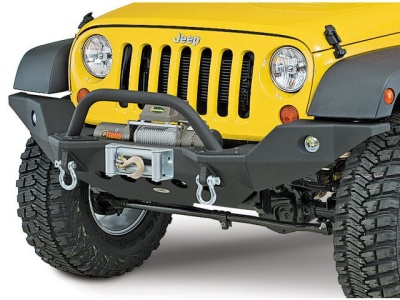 Bullbar - partea centrala - Jeep Wrangler JK - Smittybilt XRC M.O.D - imagine 2