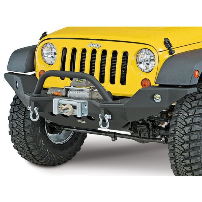 Bullbar - partea centrala - Jeep Wrangler JK - Smittybilt XRC M.O.D - imagine 2