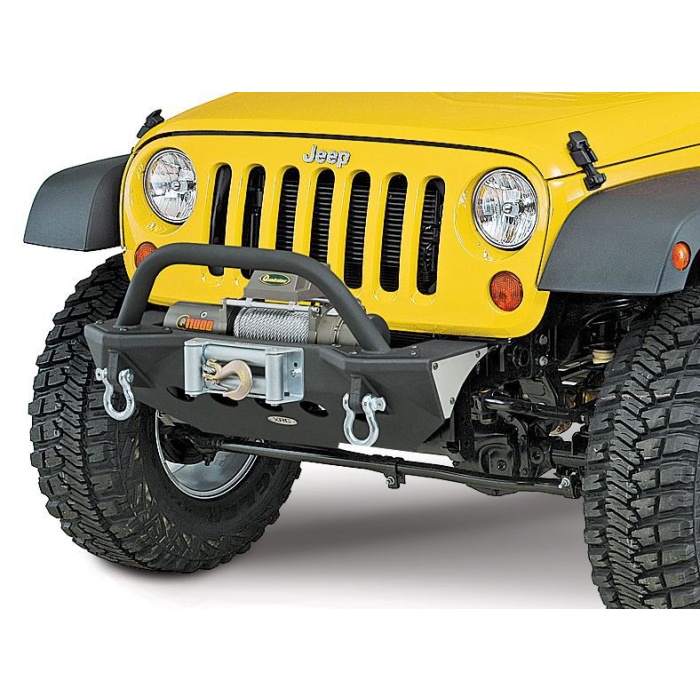 Bullbar - partea centrala - Jeep Wrangler JK - Smittybilt XRC M.O.D - imagine 3