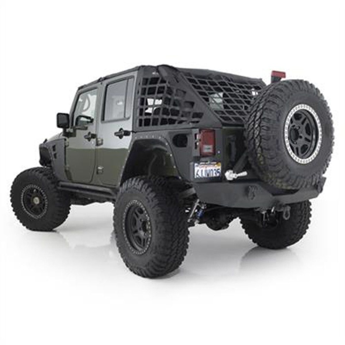 Bara de protectie spate Jeep Wrangler JL cu suport pentru anvelopa - Smittybilt XRC - imagine 3