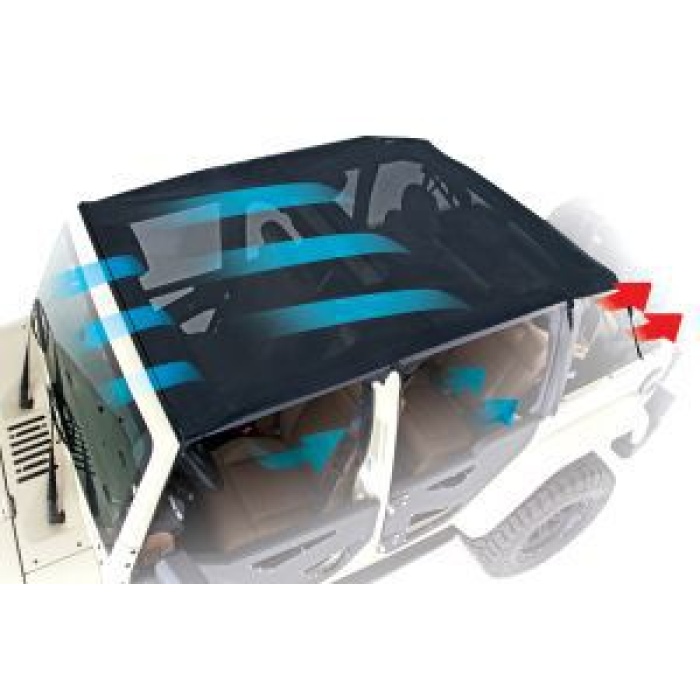 Soft Top Bikini Jeep Wrangler JK 2010-2014 - Smittybilt - imagine 2