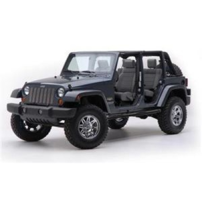 Praguri Smittybilt Sure Step negre - Jeep Wrangler JK 4 usi - imagine 2
