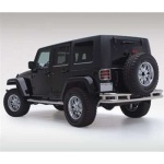 Praguri laterale Smittybilt Sure StepsÂ - Jeep Wrangler JK 4 usiâ€“Â Â cromate - imagine 2