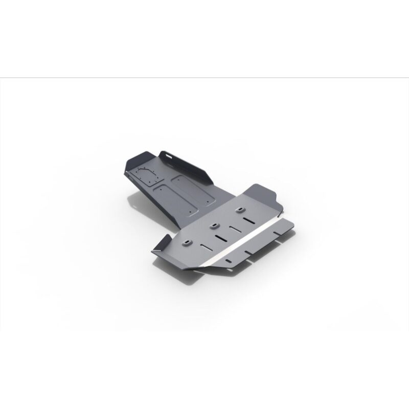 Scut motor si cutie de viteze pentru Jeep Wrangler JK 2007-2018 2 usi/4 usi 2,8 numai motorina CDR, din aluminiu,6 mm, Rival 2333.2730.1.6