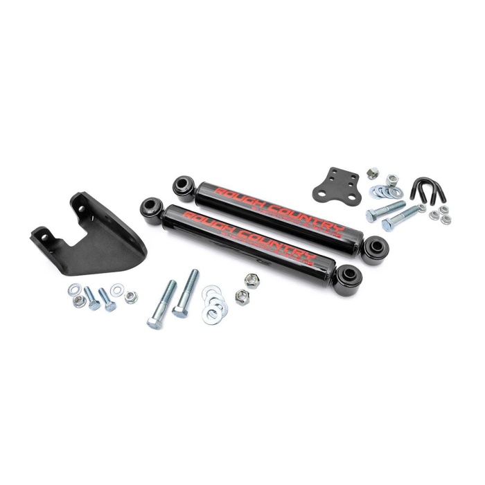 Stabilizator directie dual heavy-duty Rough Country lift 100mm-165mm - imagine 2