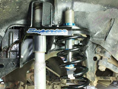 Kit Bump stops frontale hidraulice si ajustabile lift 50-75mm Superior Engineering - imagine 2