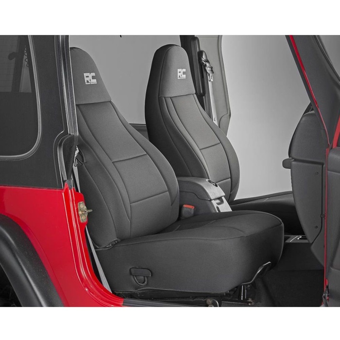 Huse scaune Neoprene Rough Country - Jeep Wrangler TJ 97-02 - imagine 4
