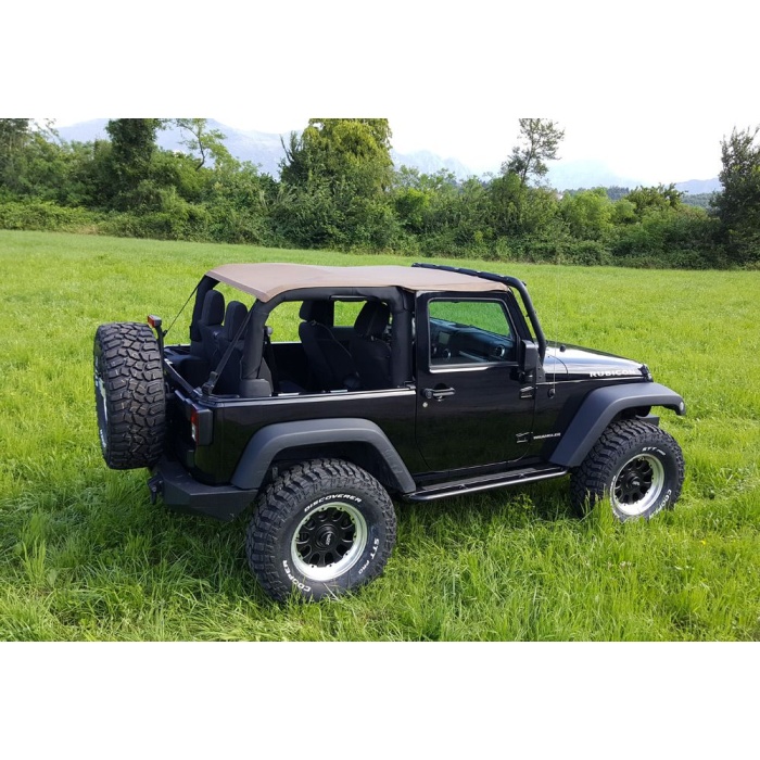 Kit Soft top Bowless - Jeep Wrangler JK 2 Usi - imagine 2