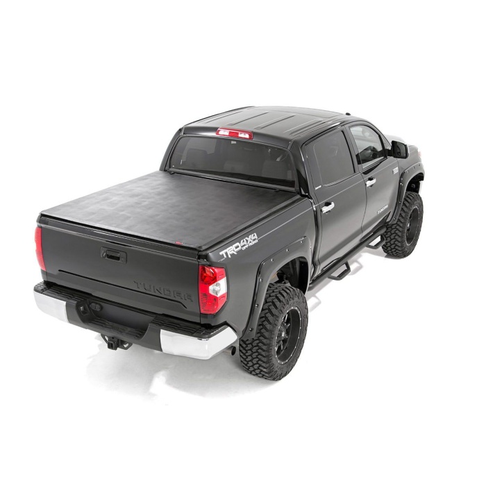 Inchidere bena Rough Country Tri-Fold Vinyl Toneau - Toyota Tundra 14-18 cu bena 1,65m - imagine 5