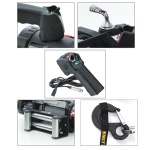 Troliu auto SMITTYBILT XRC GEN2 17500 LBS cablu otel
