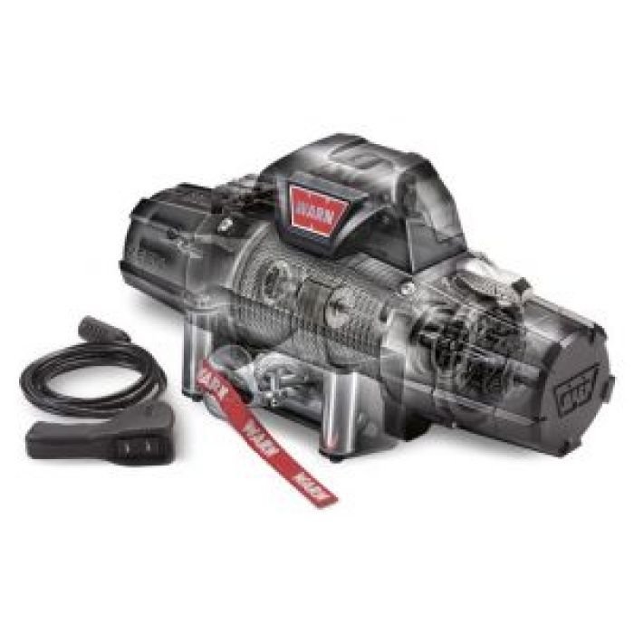 Troliu auto WARN ZEON 10S plasma sintetica 10000 LBS - imagine 2