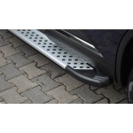 Bara de protectie spate Renault Koleos 16+ - ARP TITANIC Negru - Chrome - imagine 3