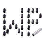 Prezoane anti furt negre 1/2" - 25 bucati
