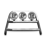 Bullbar fata Volkswagen CRAFTER [08-Prezent] - ARP KUNGSBACKA, Chrome, cu suporti pentru LEDbar-uri sau Proiectoare