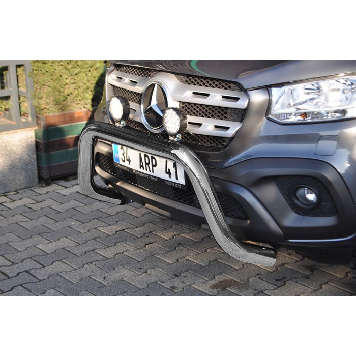 Bullbar fata Mercedes X-CLASS [17-Prezent] - ARP DINAMIC, Chrome - imagine 3