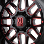 Janta din aliaj KMC XD SERIES 10x20'' 5x127 ET-24 XD 820 Grenade Black - imagine 3