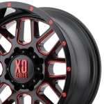 Janta din aliaj KMC XD SERIES 10x20'' 5x127 ET-24 XD 820 Grenade Black - imagine 2