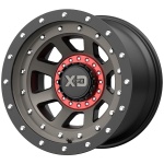 Janta aliaj 9x17" 5x127 / 5x139,7 ET -12 - XD Brute Negru