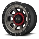 Janta aliaj 9x17" 6x135,00/6x139,70 ET-12 - XD 137 FMJ negru satin