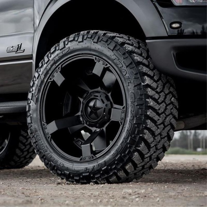 Janta aliaj 9x18" 5x114.3/5x120 ET+30 XD 811 Rockstar II Black - imagine 2