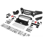 BullBar HD fata Toyota Hilux Executive / Invincible 2021- prezent , fara LED , Aluminiu , 6mm , Rival