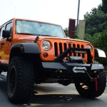Bara fata HD cu suport montaj troliu Jeep Wrangler JK, T-Max - imagine 2