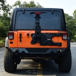 Suport HD roata de rezevera 37" Jeep Wrangler JK + suport montaj cric T-Max - imagine 2