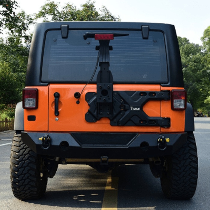 Suport HD roata de rezevera 37" Jeep Wrangler JK + suport montaj cric T-Max - imagine 2