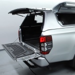 Hardtop Ford Ranger Side Lift-up Negru Mat Roxform - imagine 3