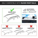 Bare transversale aluminiu Omtec Carry Tec – Dacia,  Jeep , Audi , BMW, Toyota , Volkswagen - imagine 8