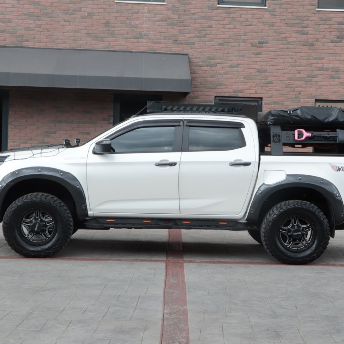 Praguri Laterale FORD RANGER 2012-2015 Gladio Black - imagine 4