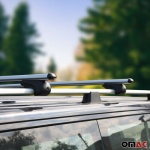 Bare transversale aluminiu Omtec Carry Tec – Dacia,  Jeep , Audi , BMW, Toyota , Volkswagen - imagine 6