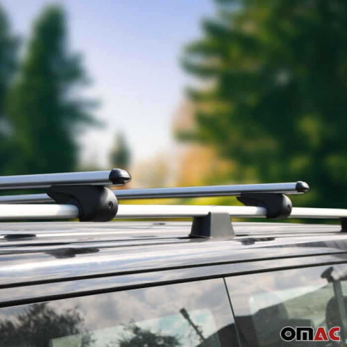 Bare transversale aluminiu Omtec Carry Tec – Dacia,  Jeep , Audi , BMW, Toyota , Volkswagen - imagine 6