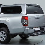 Hardtop Nissan Navara  Fixed Glass Negru Mat Roxform - imagine 3
